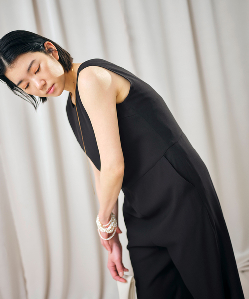SLOBE IENA（スローブイエナ） オールインワン 36 ブラック レディース 