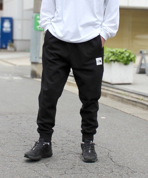 「THE NORTH FACE」 スウェットパンツ M ライトグリーン メンズの画像