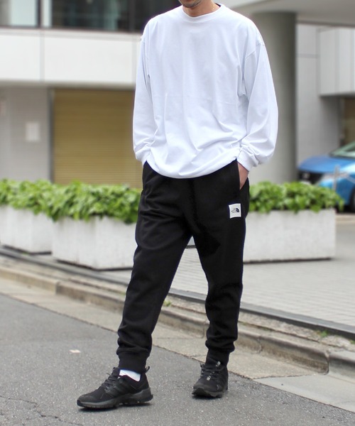 「THE NORTH FACE」 スウェットパンツ M ライトグリーン メンズの画像