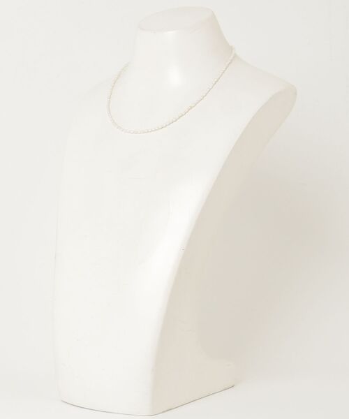 「anq.」 ネックレス ONE SIZE ホワイト レディース_画像2