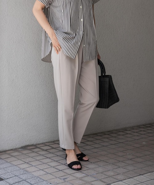 「URBAN RESEARCH DOORS」 イージーパンツ SMALL ベージュ レディース_画像5