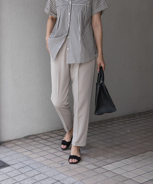 「URBAN RESEARCH DOORS」 イージーパンツ SMALL ベージュ レディース_画像6