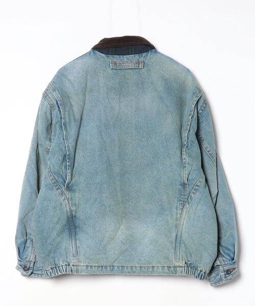 「NAUTICA」 デニムジャケット MEDIUM ブルー メンズ