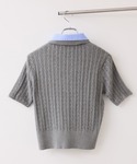 カーディガン 半袖 「POLO BCS」VIS...の詳細画像2