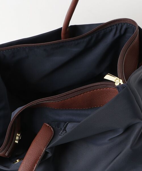 「Legato Largo」 トートバッグ ONE SIZE ネイビー レディース_画像4