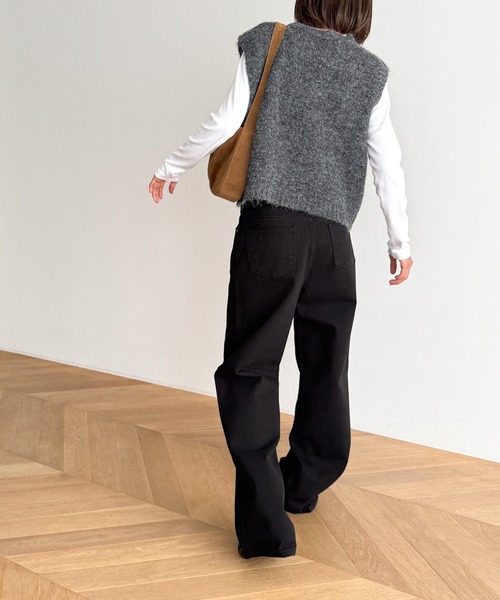 「CANAL JEAN」 「Sleek」デニムパンツ MEDIUM ブラウン レディース