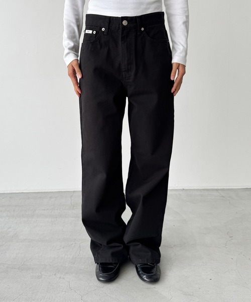 「CANAL JEAN」 「Sleek」デニムパンツ MEDIUM ブラウン レディース