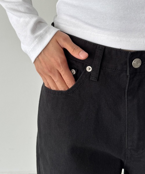 「CANAL JEAN」 「Sleek」デニムパンツ MEDIUM ブラウン レディース