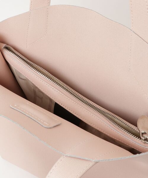 「FURLA」 ワンポイントハンドバッグ - ピンク レディース_画像4