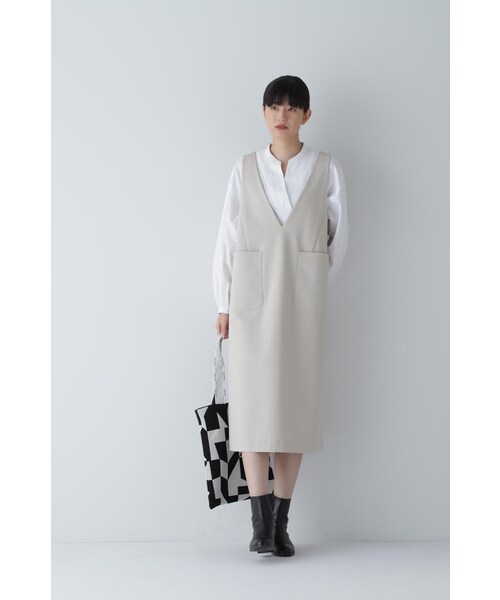 Lee ×ヒューマンウーマン　サロペットスカート　ブラック human woman（ヒューマンウーマン） サロペットスカート MEDIUM