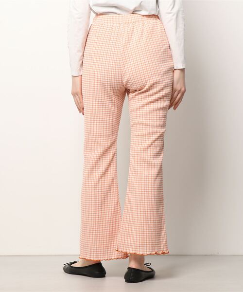 「Ray BEAMS」 ブーツカットパンツ 0 オレンジ レディース_画像3