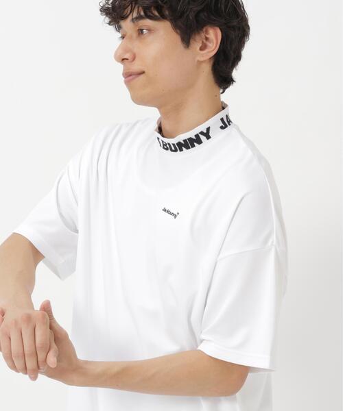 JACK BUNNY ホワイト Tシャツ Jack Bunny!!（ジャックバニー） tシャツ 「Jack Bunny!!」ロゴ