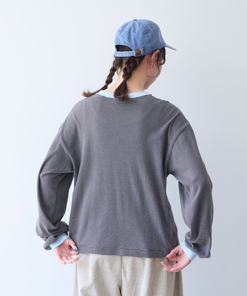 bulle de savon（ビュルデサボン） tシャツ 30/-度甘フライスボーダー