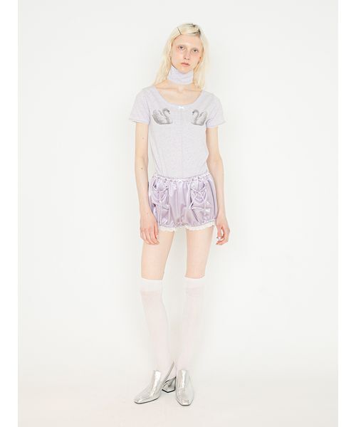 SORIN（ソリン） パンツ Satin Puffed Short Pants/サテン パフ