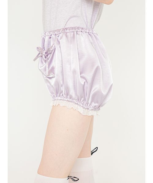 SORIN（ソリン） パンツ Satin Puffed Short Pants/サテン パフ