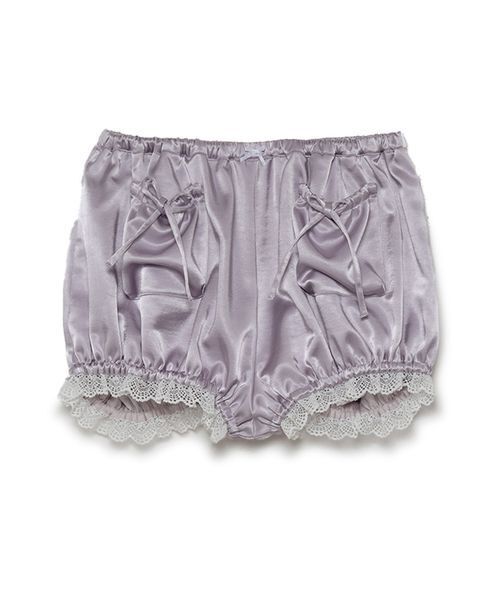 SORIN（ソリン） パンツ Satin Puffed Short Pants/サテン パフ