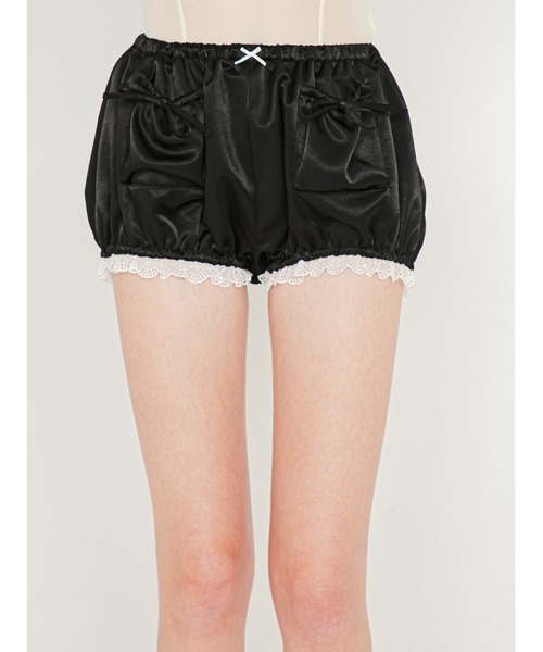 SORIN（ソリン） パンツ Satin Puffed Short Pants/サテン パフ