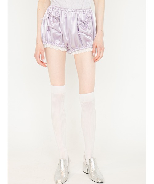 SORIN（ソリン） パンツ Satin Puffed Short Pants/サテン パフ