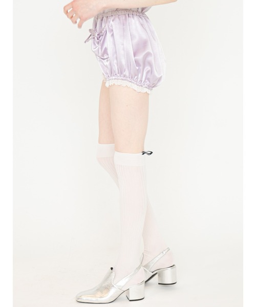 SORIN（ソリン） パンツ Satin Puffed Short Pants/サテン パフ