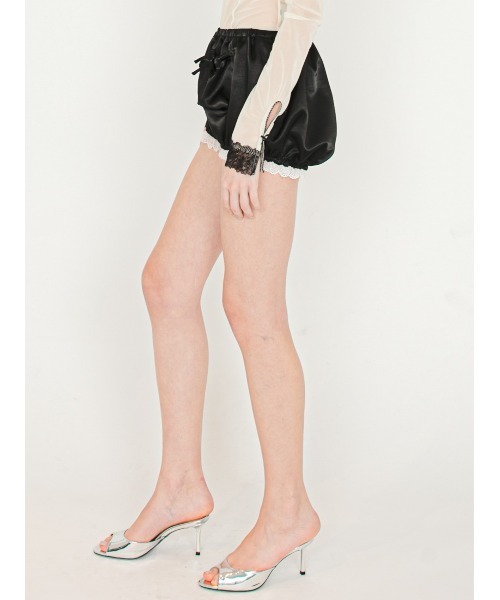 SORIN（ソリン） パンツ Satin Puffed Short Pants/サテン パフ