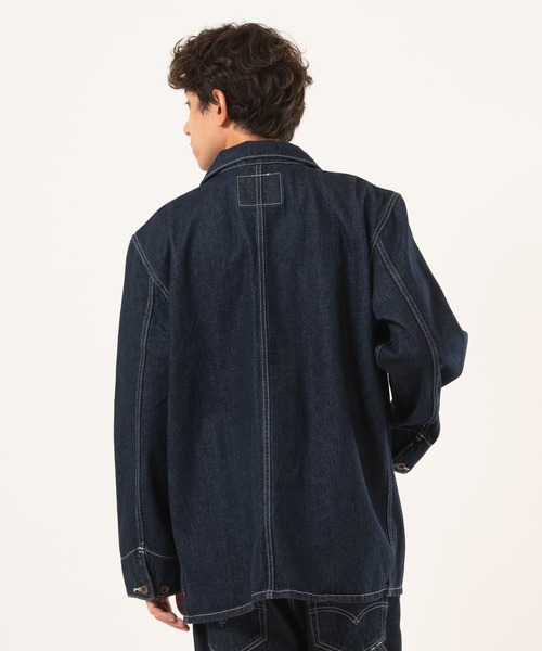 美品◎Levi's リーバイス デニムジャケット インディゴブルー Mサイズ Levi's（リーバイス） デニムジャケット M ダークインディゴブルー