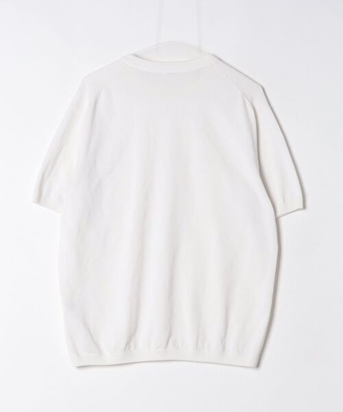 「BEAUTY&YOUTH UNITED ARROWS」 半袖ニット X-LARGE ホワイト メンズ_画像2