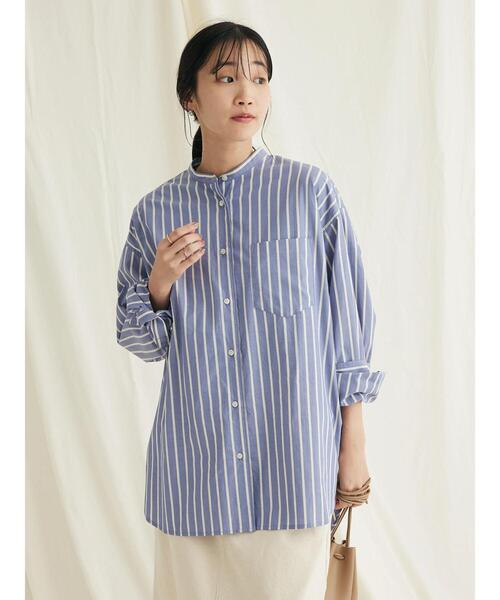 「CRAFT STANDARD BOUTIQUE」 長袖ブラウス M ブラウン系その他4 レディース_画像5
