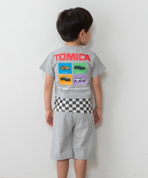 tシャツ TOMICA トミカ 裾切替 半袖Tシャツ キッズ 子供服 男の子