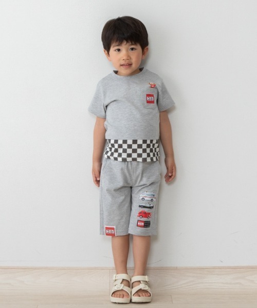 tシャツ TOMICA トミカ 裾切替 半袖Tシャツ キッズ 子供服 男の子