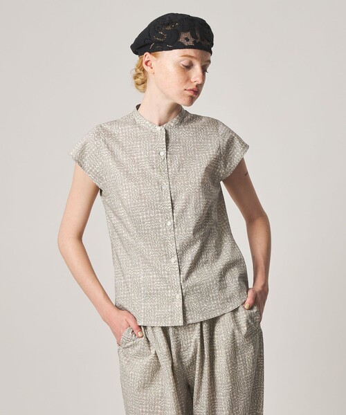 ブラウス シャツ 「Steven Alan」フレンチスリーブ ブラウス レディースの画像