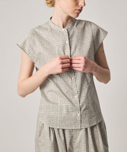 ブラウス シャツ 「Steven Alan」フレンチスリーブ ブラウス レディースの画像