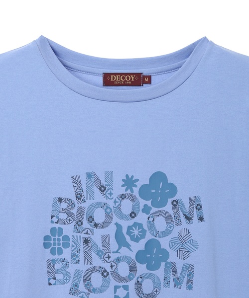 DECOY SINCE 1981 tシャツ 半袖 「in Bloomコラボ」ひやさらプリントT