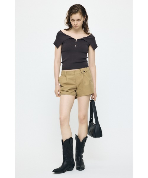 MOUSSY（マウジー） パンツ CHINO MICRO ショーツ レディース
