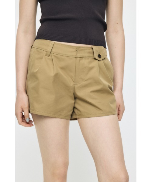 【新品・未使用】マウジー VELVET MICRO ショーツ （ブラウン） MOUSSY（マウジー） パンツ CHINO MICRO ショーツ レディース