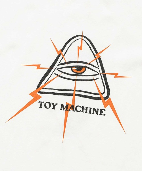 「TOY MACHINE」 半袖Tシャツ M ホワイト メンズ_画像3