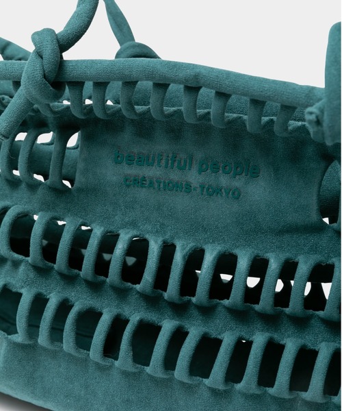 「beautiful people」 かごバッグ FREE ブルー レディース_画像5