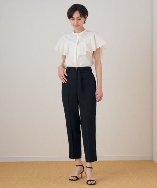 「ANAYI」 パンツ 36 ブラック レディース_画像7