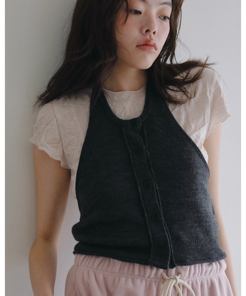 anuke（アンヌーク） tシャツ 半袖 Mellow Short Tops レディース 