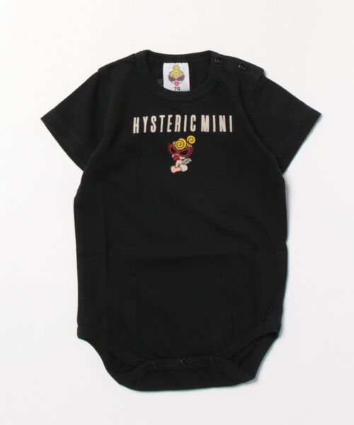 HYSTERIC MINI ミニちゃんカバーオール　黒　新品タグ付き ヒステリックミニ（ベビー用ロンパース、カバーオール）｜ベビー服