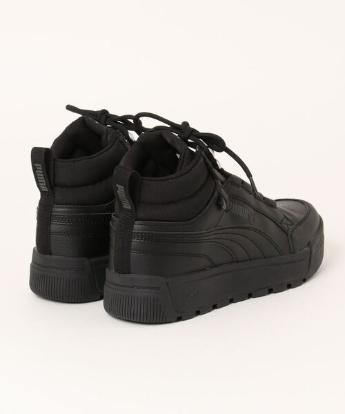 「PUMA」 ハイカットスニーカー 23.0cm ブラック×グレー メンズ_画像2
