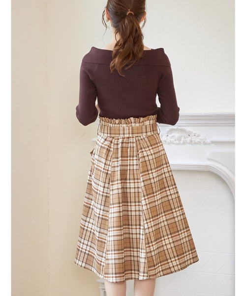 「tocco closet」 フレアスカート M ブラック レディース_画像2