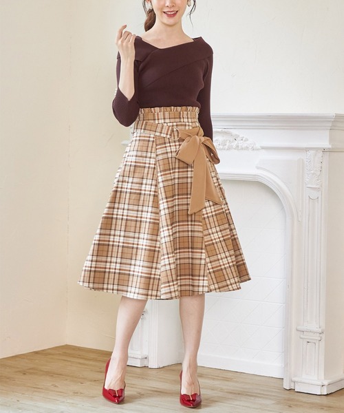 「tocco closet」 フレアスカート M ブラック レディース_画像4