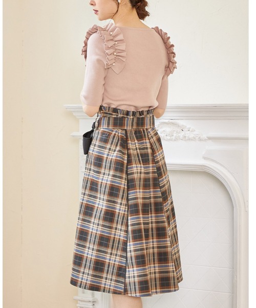 「tocco closet」 フレアスカート M ブラック レディース_画像9