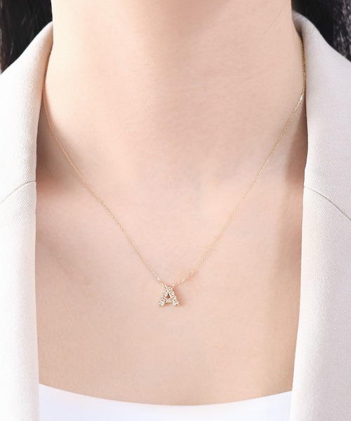 ESTELLE（エステール） ネックレス K10 イエローゴールド ダイヤモンド