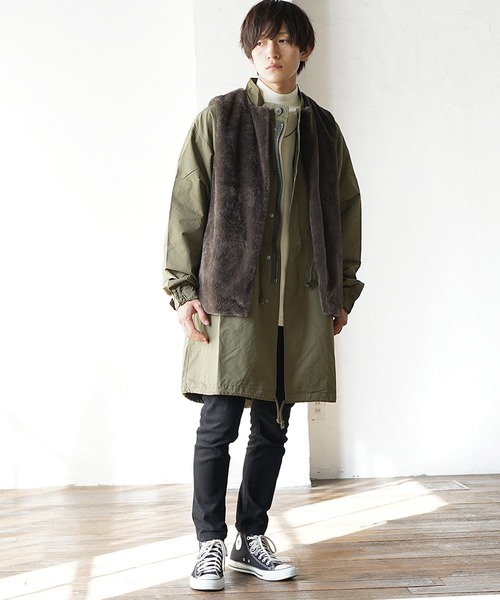 MinoriTY（マイノリティ） ベスト ジレ 「MinoriTY」フェイクファー