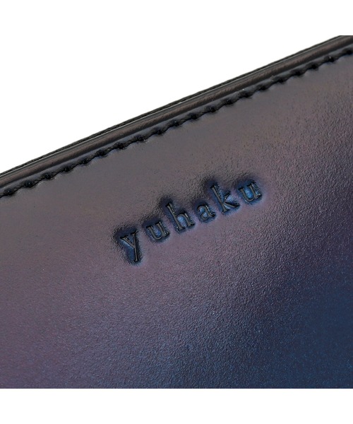 ☆週末限定価格！YUHAKU ラウンドファスナーレザー 長財布 限定品☆ yuhaku 財布 「YUHAKU/ユハク」本革 ラウンドファスナー レザー