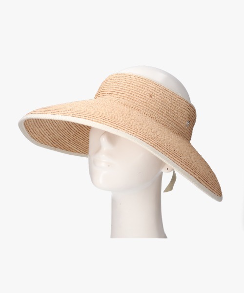 【新品】HELEN KAMINSKI Mai サンバイザー 帽子 Helen Kaminski Mai-EC-CDO | O/S(98) Natural/Midnight(01