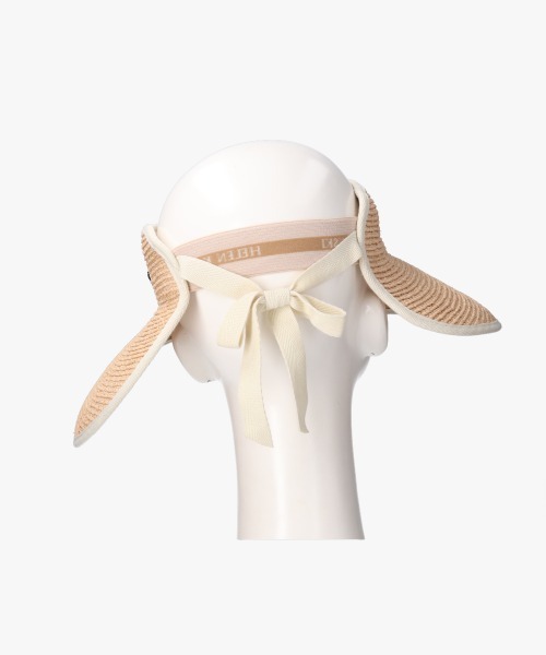 【新品】HELEN KAMINSKI Mai サンバイザー 帽子 override サンバイザー Helen Kaminski Mai レディース