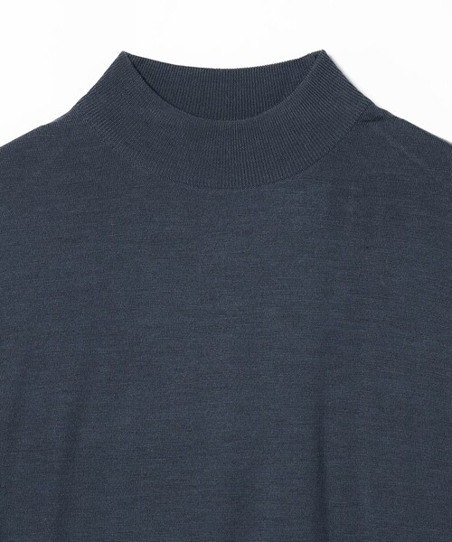 ニット JOHN SMEDLEY / KILDAY 30ゲージ モックネックニット JOHN SMEDLEY KILDAY 30ゲージ