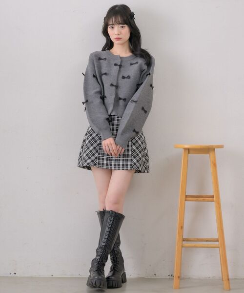 チビデーニの春カーデガンです ビビッドレディ VIVIDLADY カーディガン レディース 夏 透かし